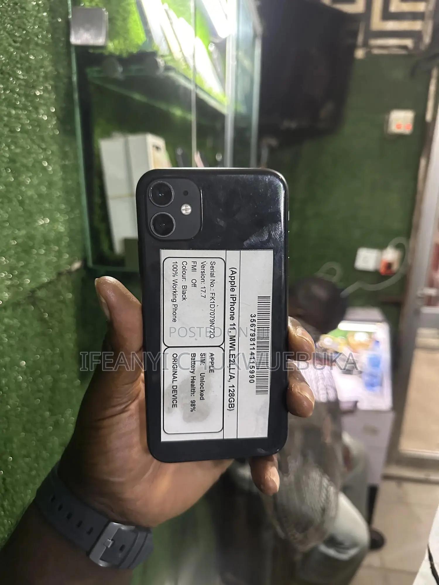 Apple iPhone 11 128 GB Black