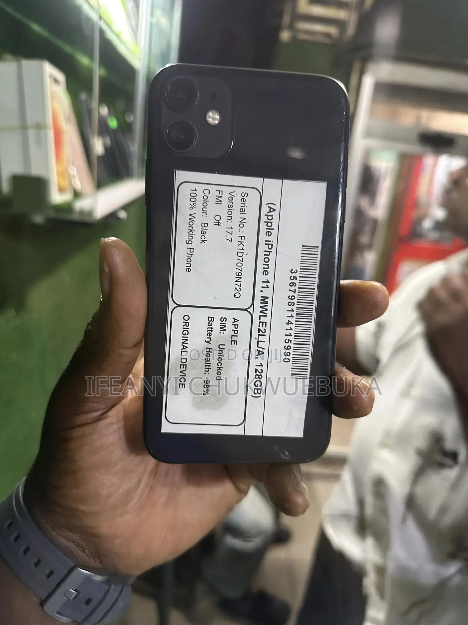 Apple iPhone 11 128 GB Black