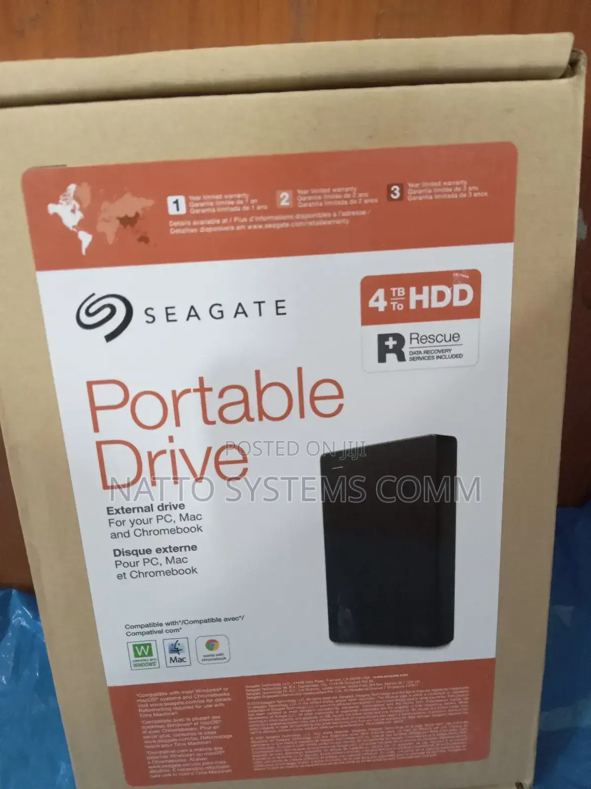 Seagate 4tb External HDD