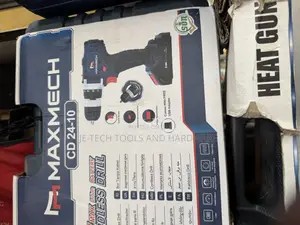 Maxmech Cd 24-10 20v Max Li-Ion Battery Cordless Drill
