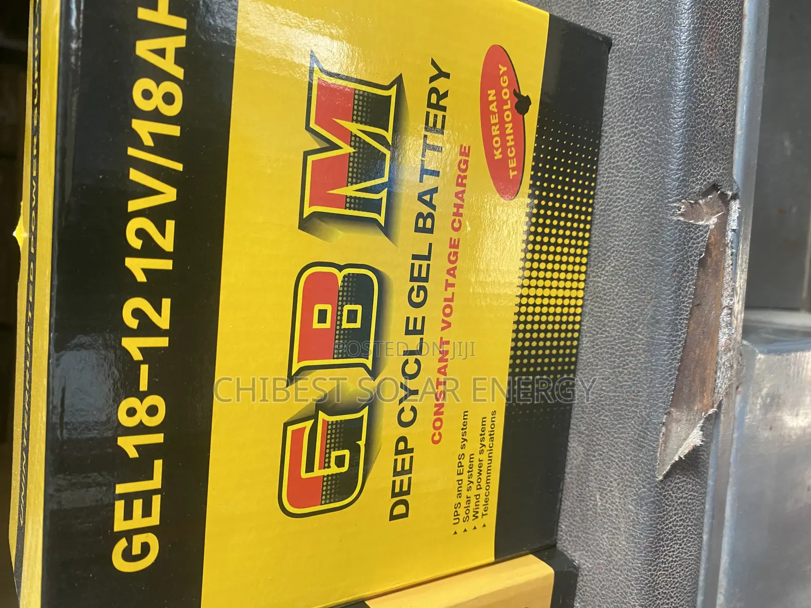 GBM Battery 18ah 12v