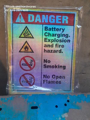 See Caution Signs With Reflective Material