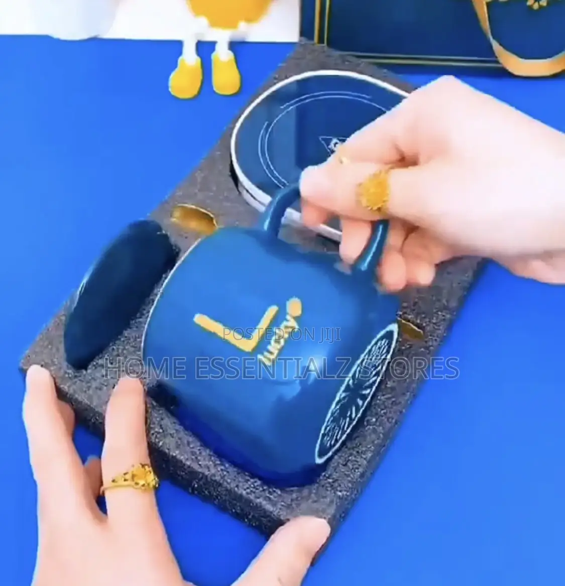 Coffee Heating Mug Set