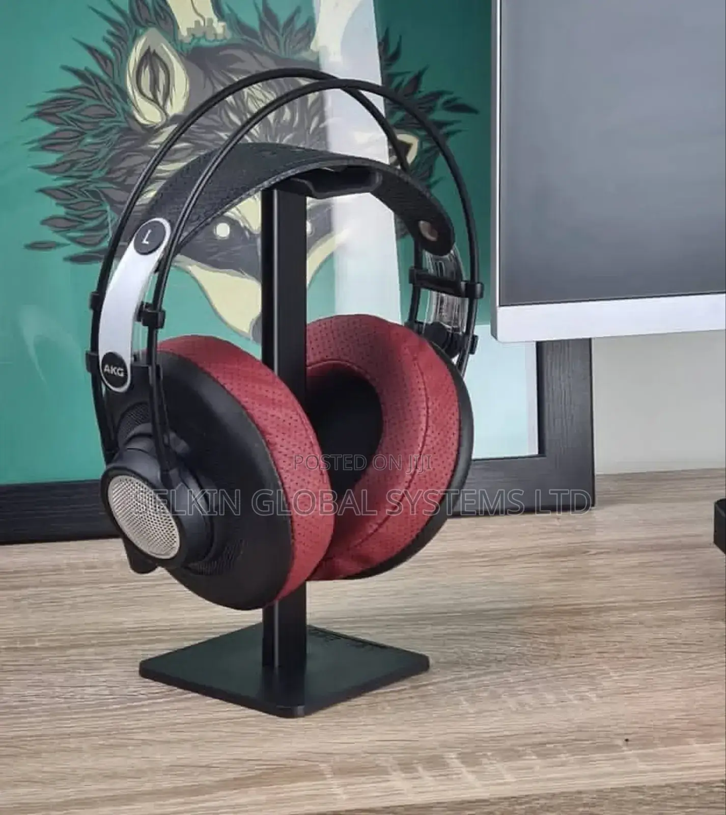 Desktop Headphone Stand/Headset With Phone Holder