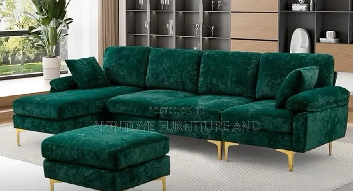 Lao L Shape With Ottoman