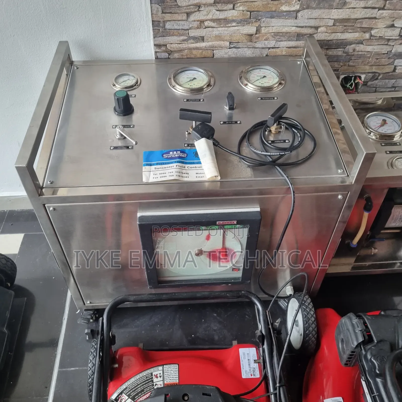 Hydrostatic Pressure Test Equipment