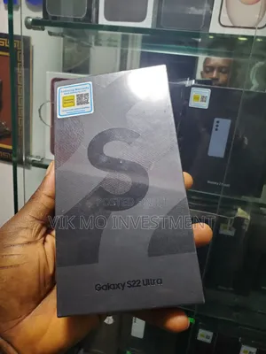 New Samsung Galaxy S22 Ultra 128 GB Black