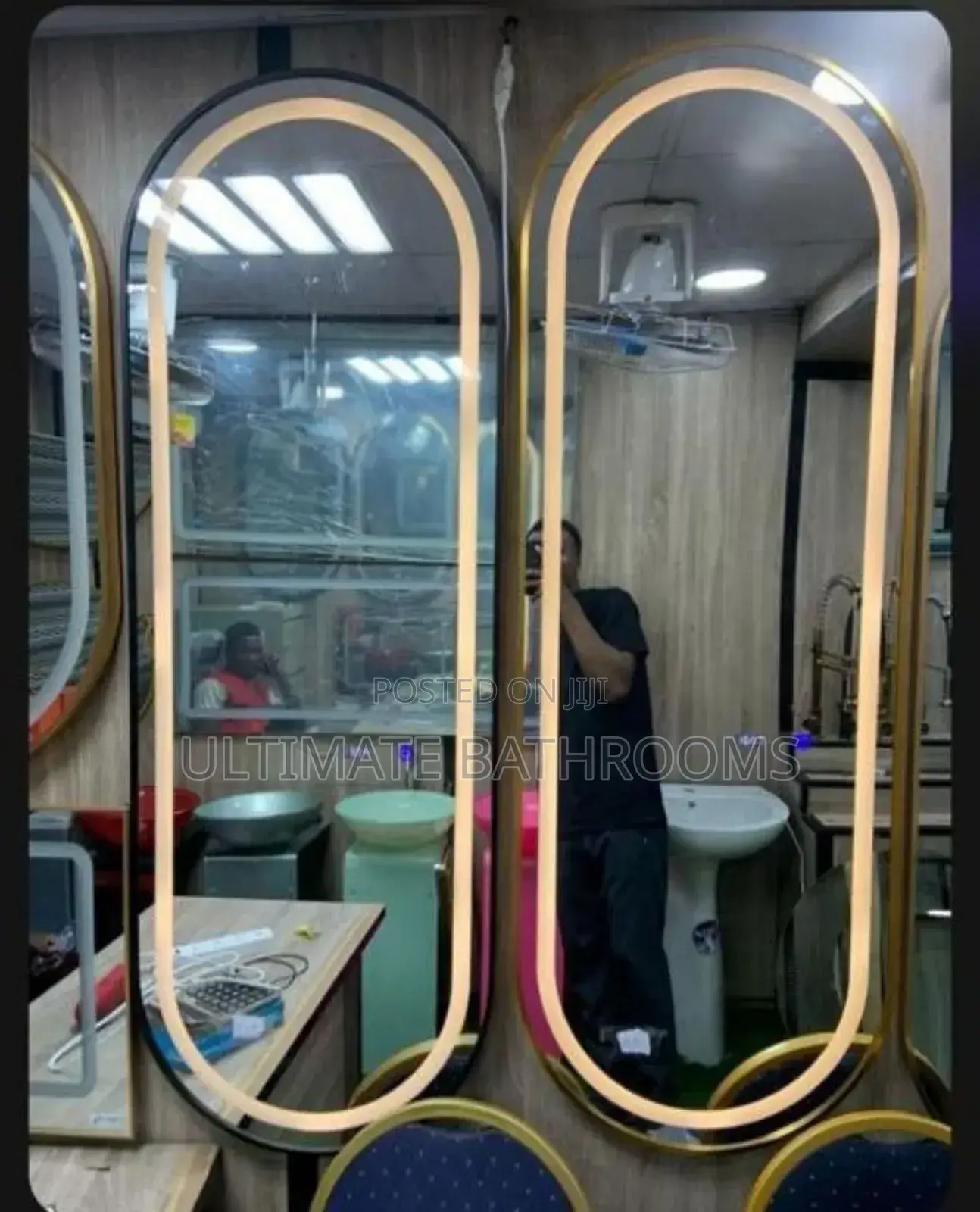 150cm Three Colour Led Dressing Mirror