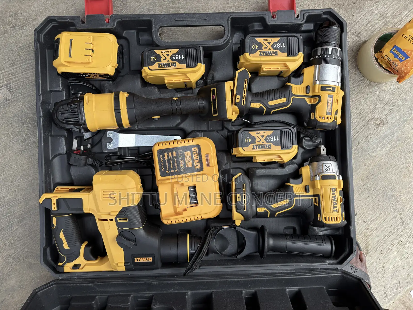 4 in 1 Cordless Drill Combo Kit