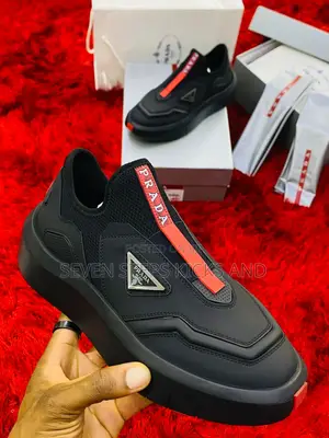 High Quality Prada Milano Pure Italian Men Luxury Sneakers