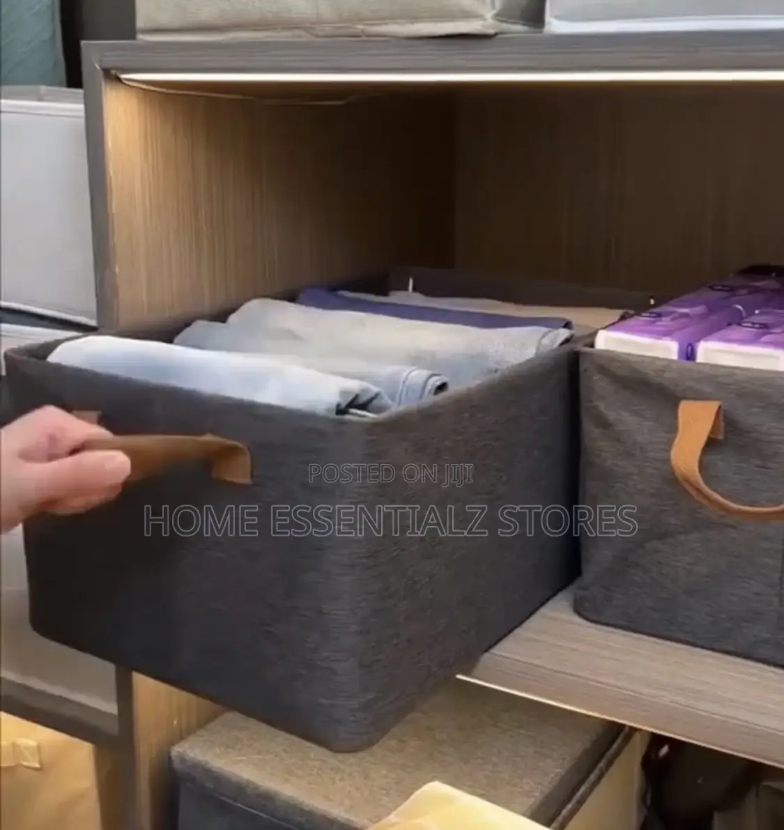 Open Clothes Storage Box