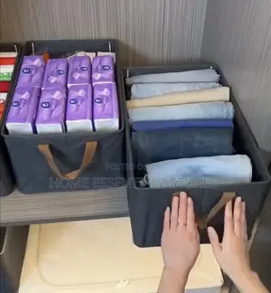 Open Clothes Storage Box