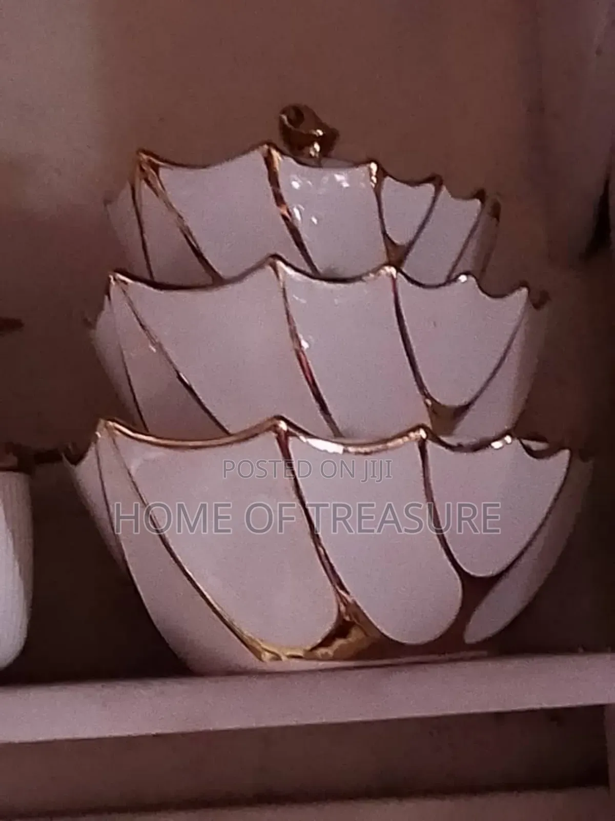 Set of Three Ceramic Soup Bowls