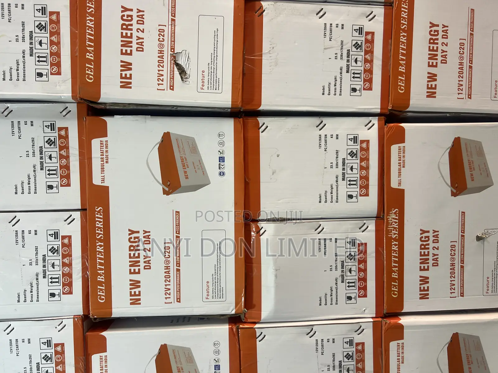 120a Dry Sell Battery