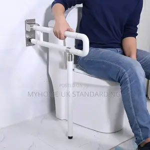 Foldable Toilet Assist Grab Bar