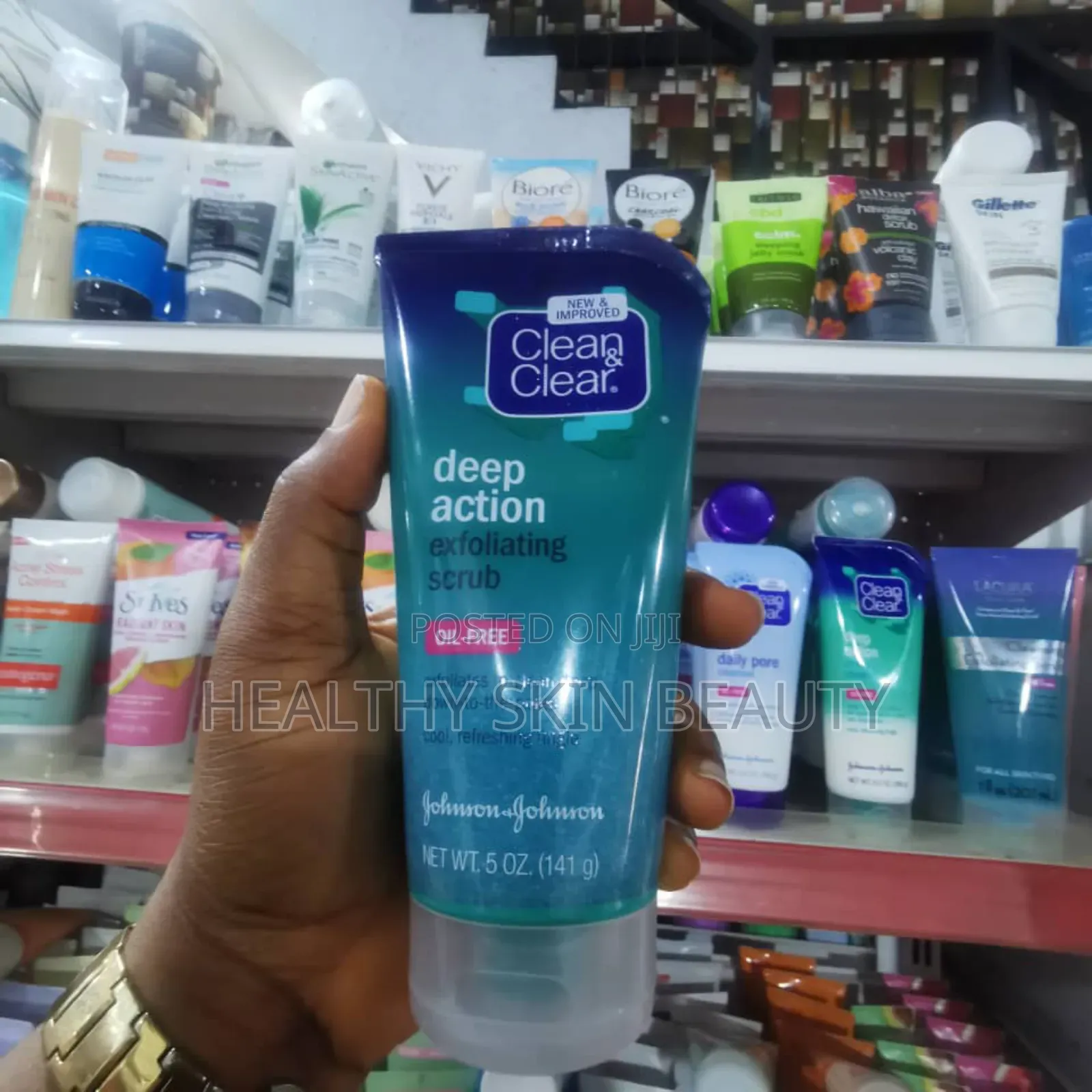 Clean Clear Oil-Free Deep Action Exfoliating Scrub (5oz