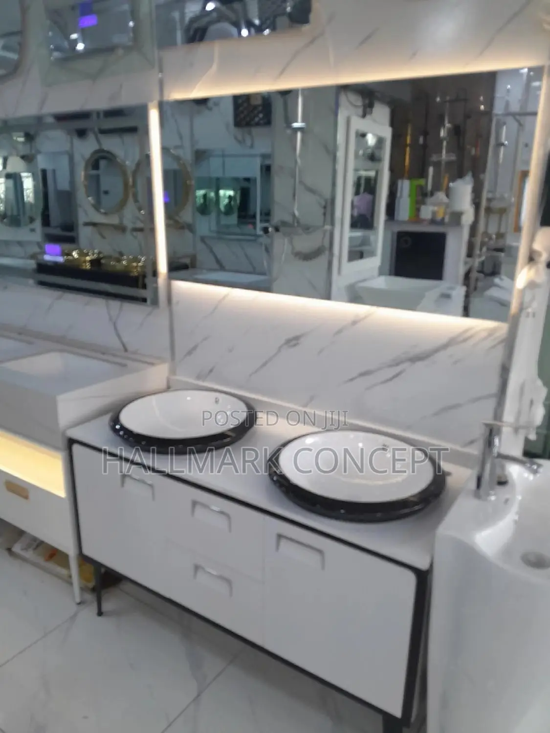 Luxury Double Vanity Cabinets