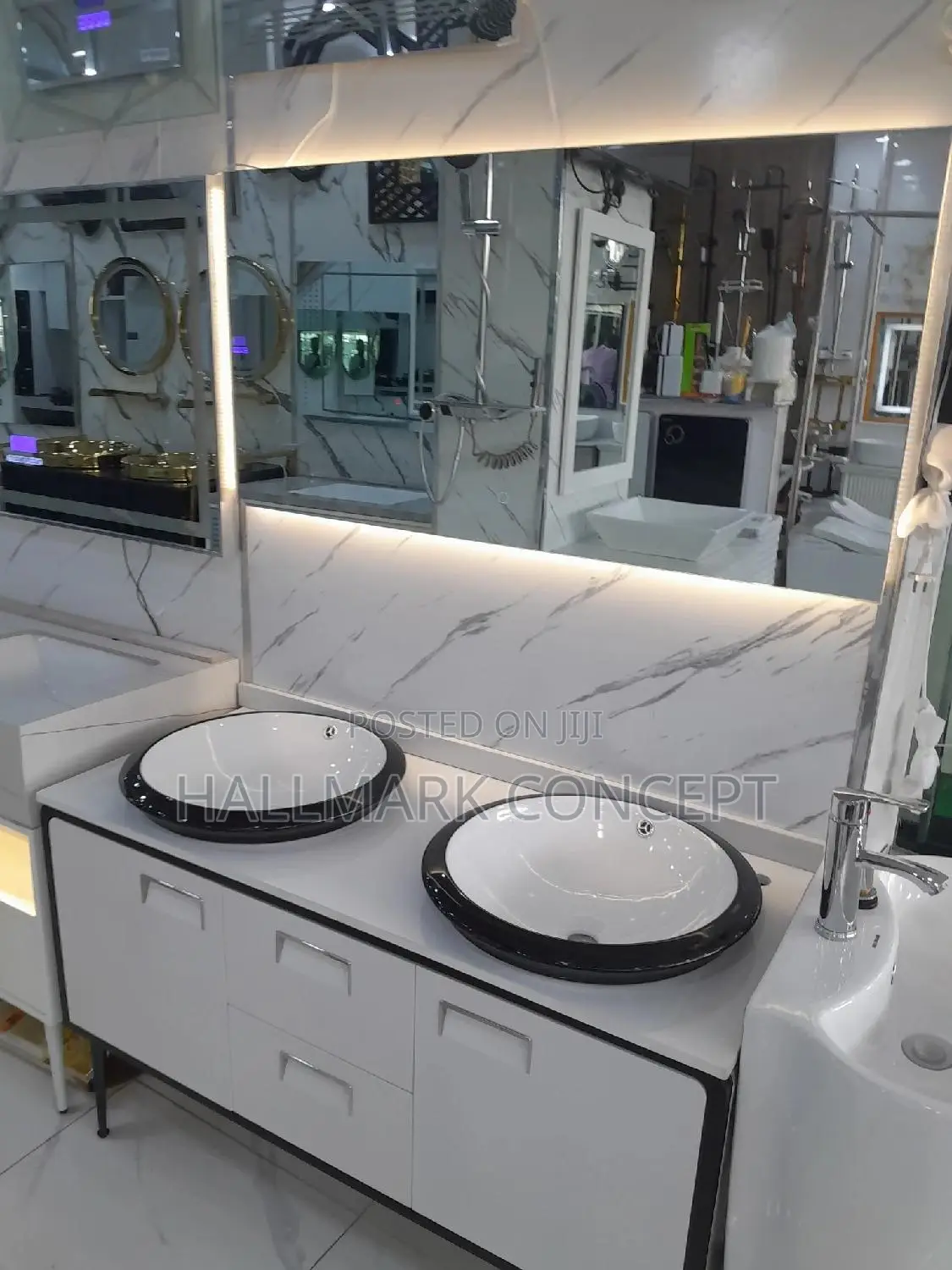 Luxury Double Vanity Cabinets