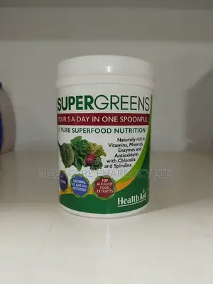 Health Aid Supergreens Powder, Pure Superfood Nutrition 200g