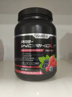 Viapecia Pre-Workout Premium Red Fruit Flavored 510 Grams