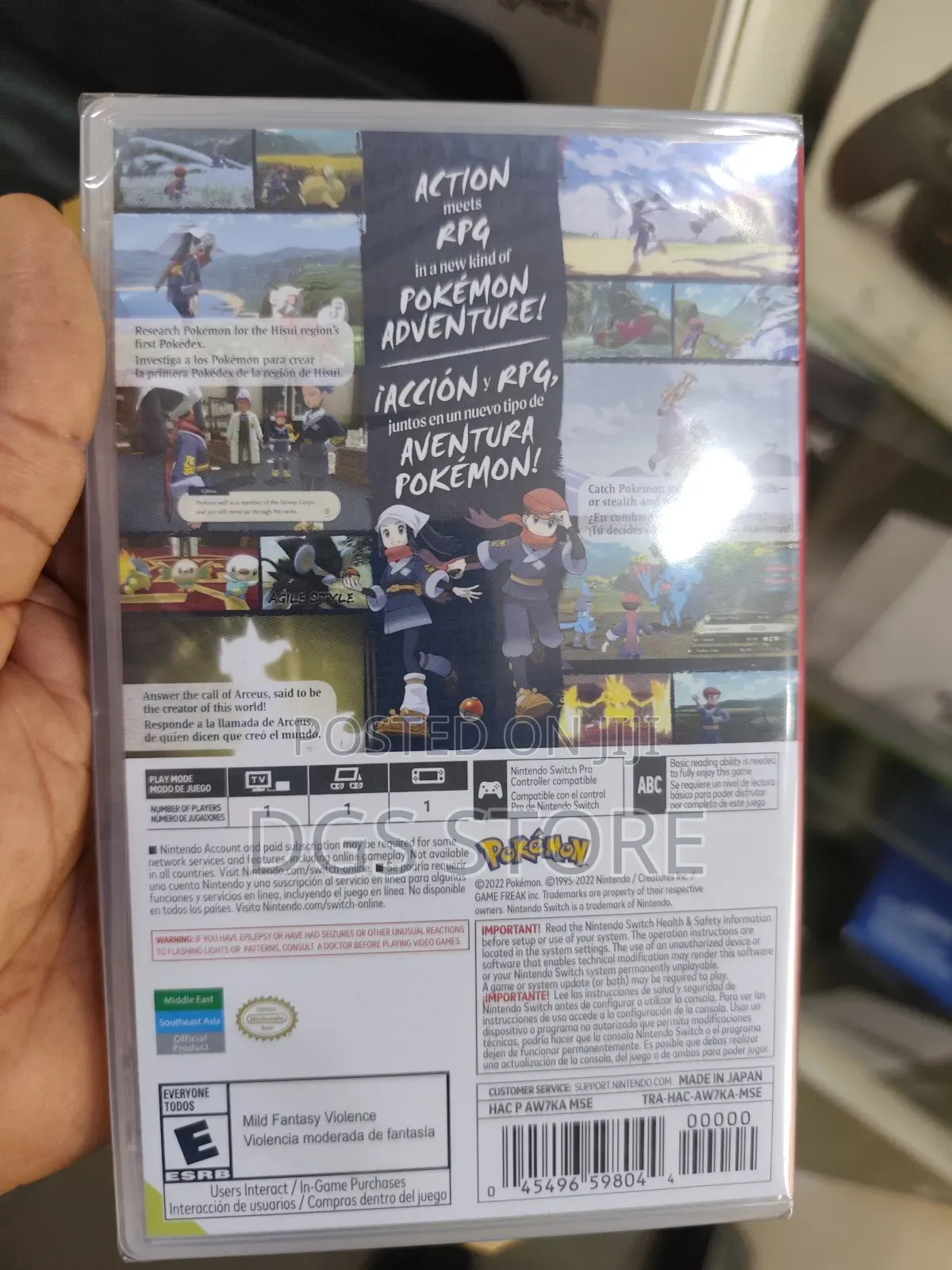 Nintendo Switch Pokemon Legends Arceus Game