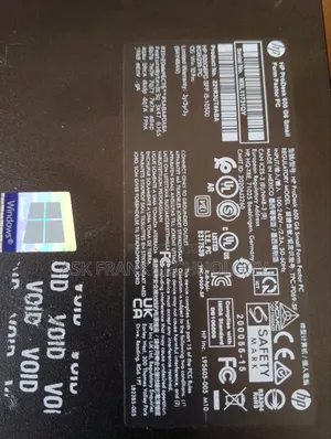 Desktop Computer HP ProDesk 600 G6 16GB Intel Core i5 SSD 512GB