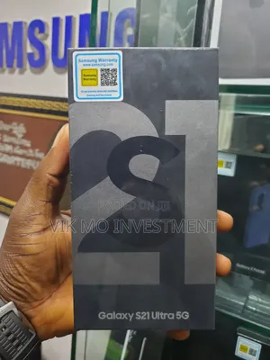 New Samsung Galaxy S21 Ultra 5G 256 GB