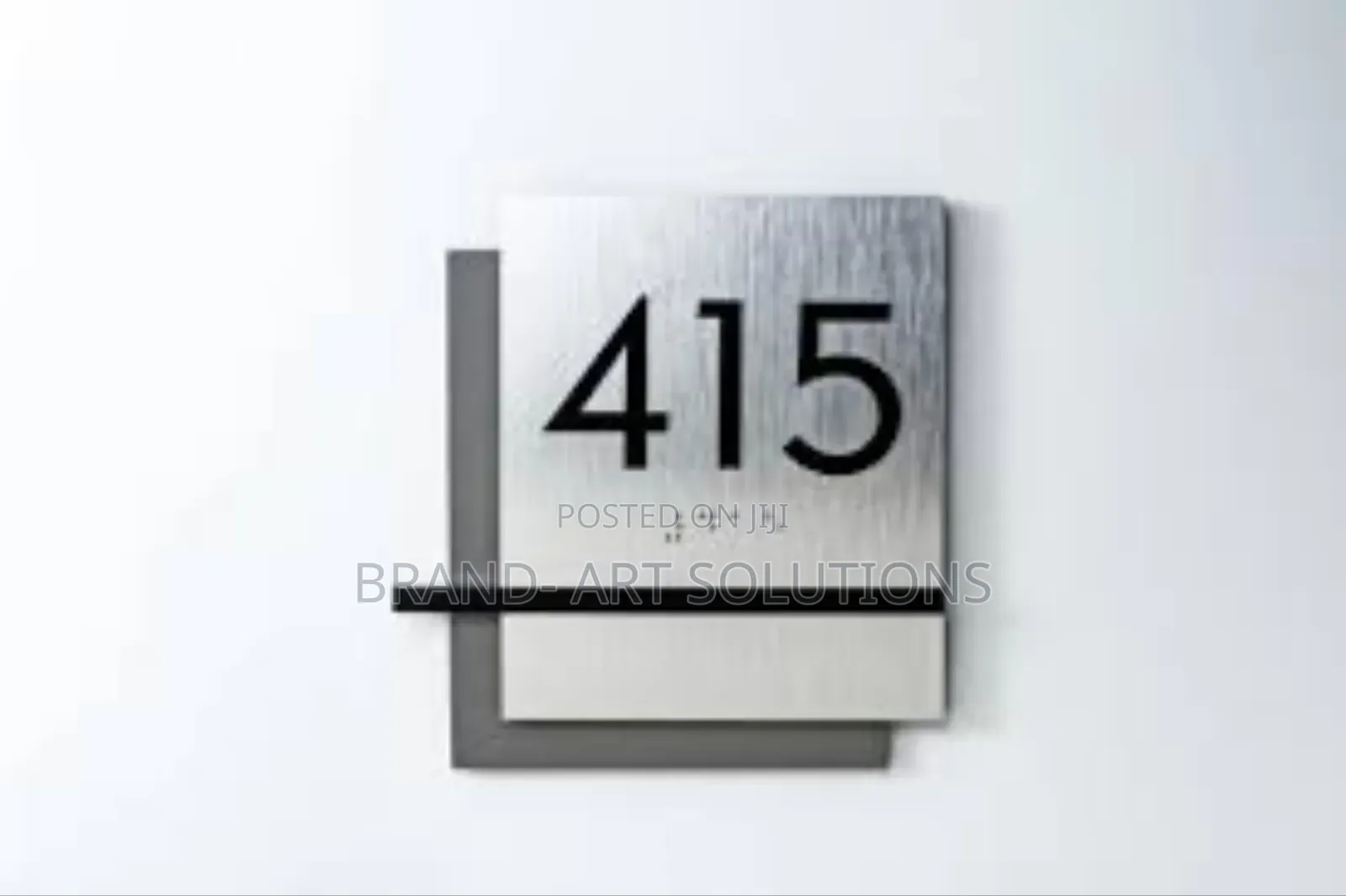 Hotel Room Number Signage