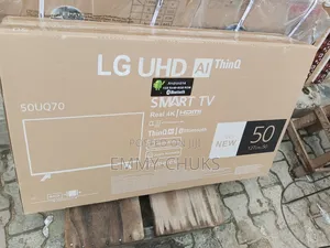 New Lg 50" Full Uhd Smart Tv