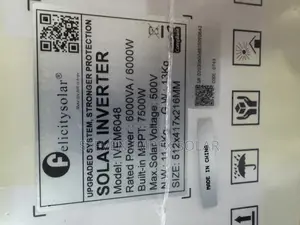 Felicity Solar Inverter Ivem 6048