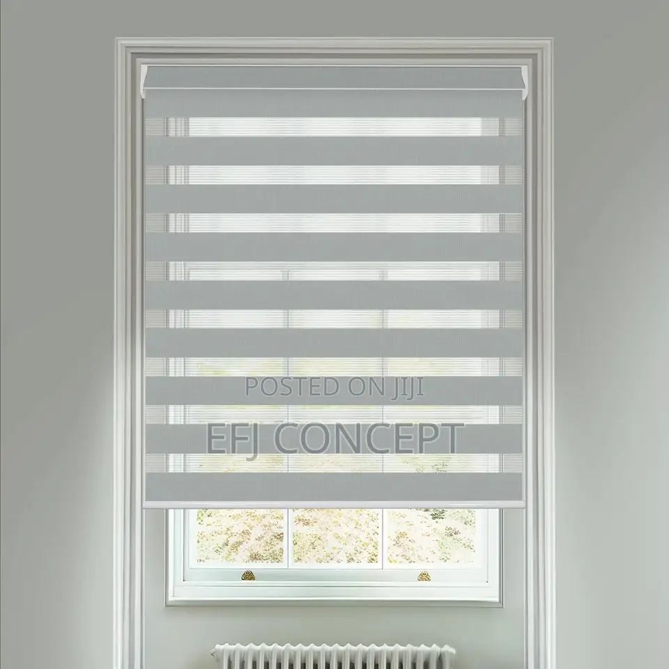 Muse Pewter Day and Night Window Blind