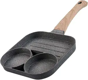 3 Hole Non Stick Frying Pan