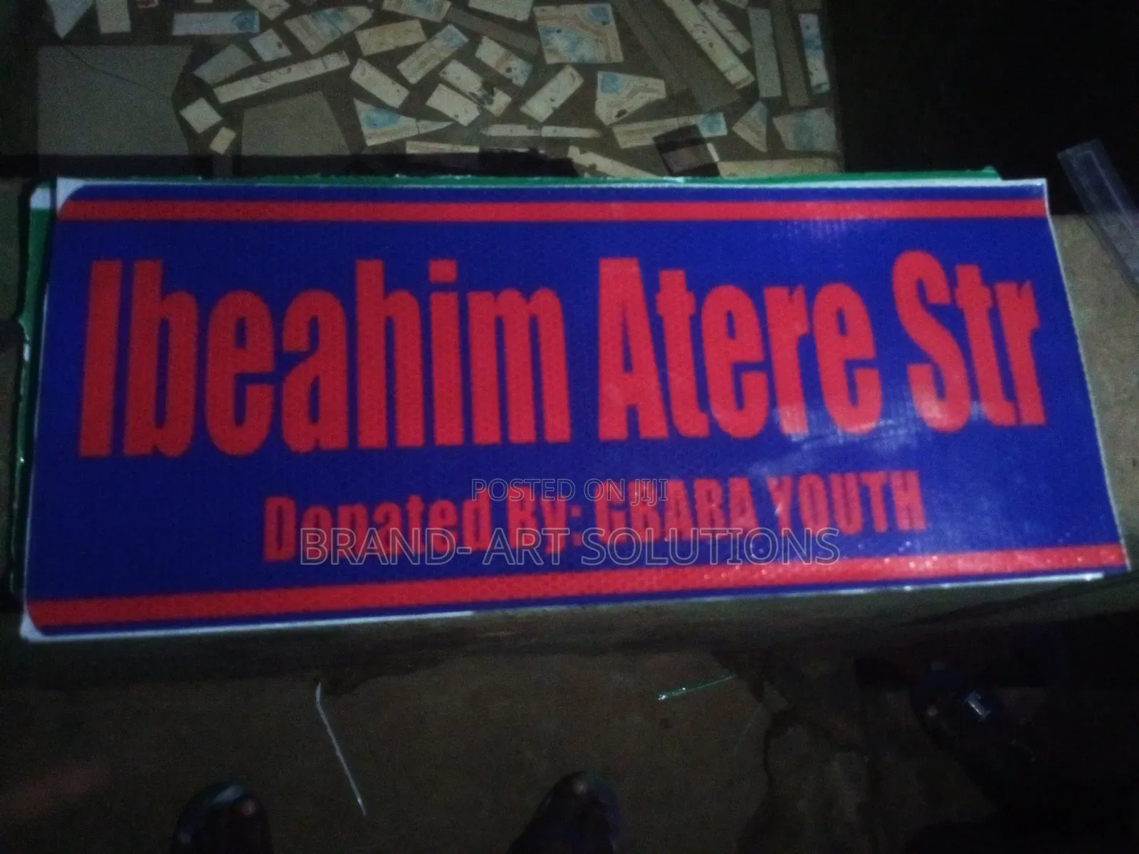 Street Name Signage