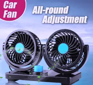 Double Headed Adjustable Vehicle / Car Fan
