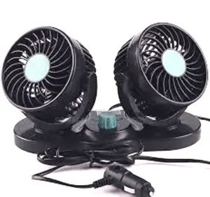 Double Headed Adjustable Vehicle / Car Fan