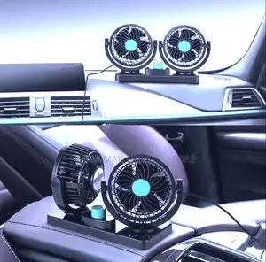 Double Headed Adjustable Vehicle / Car Fan