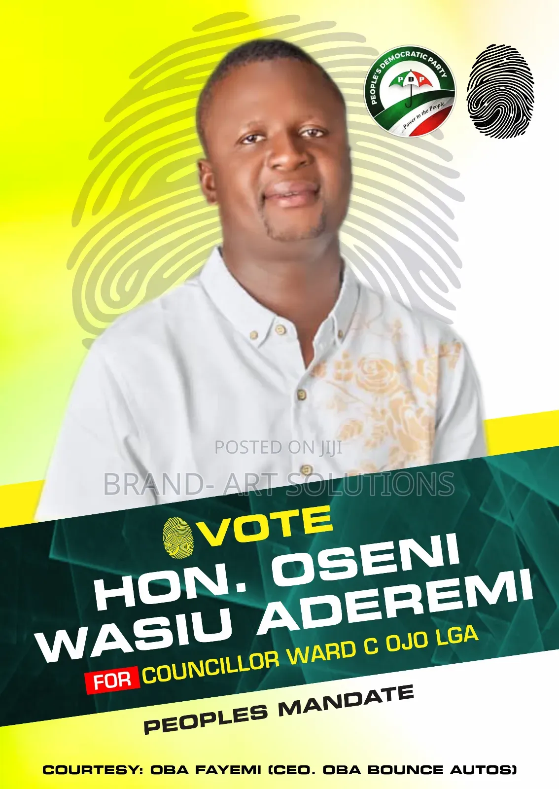 Political Campaign Posters