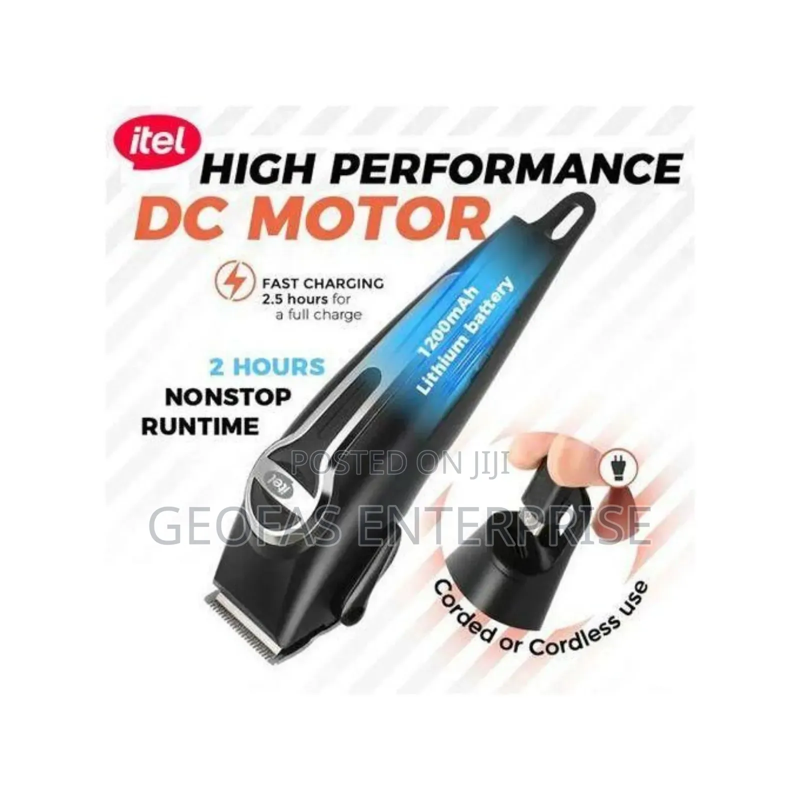 High Quality Classic 5 Smart Cuts, Digital Display Clipper