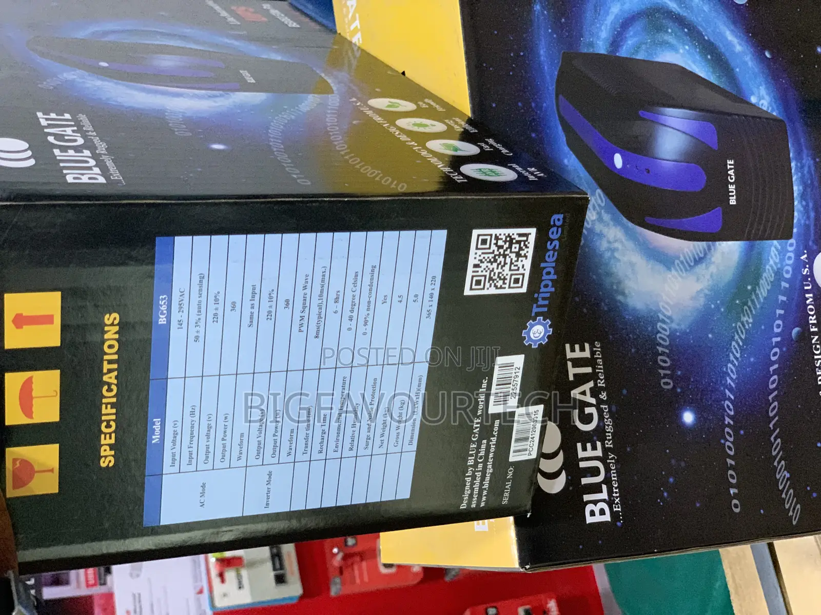 Blue Gate Ups Elite Pro 653va (Bg653)