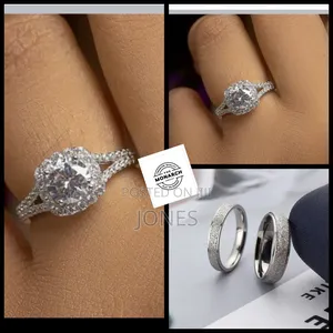 Sterling Silver Wedding Set