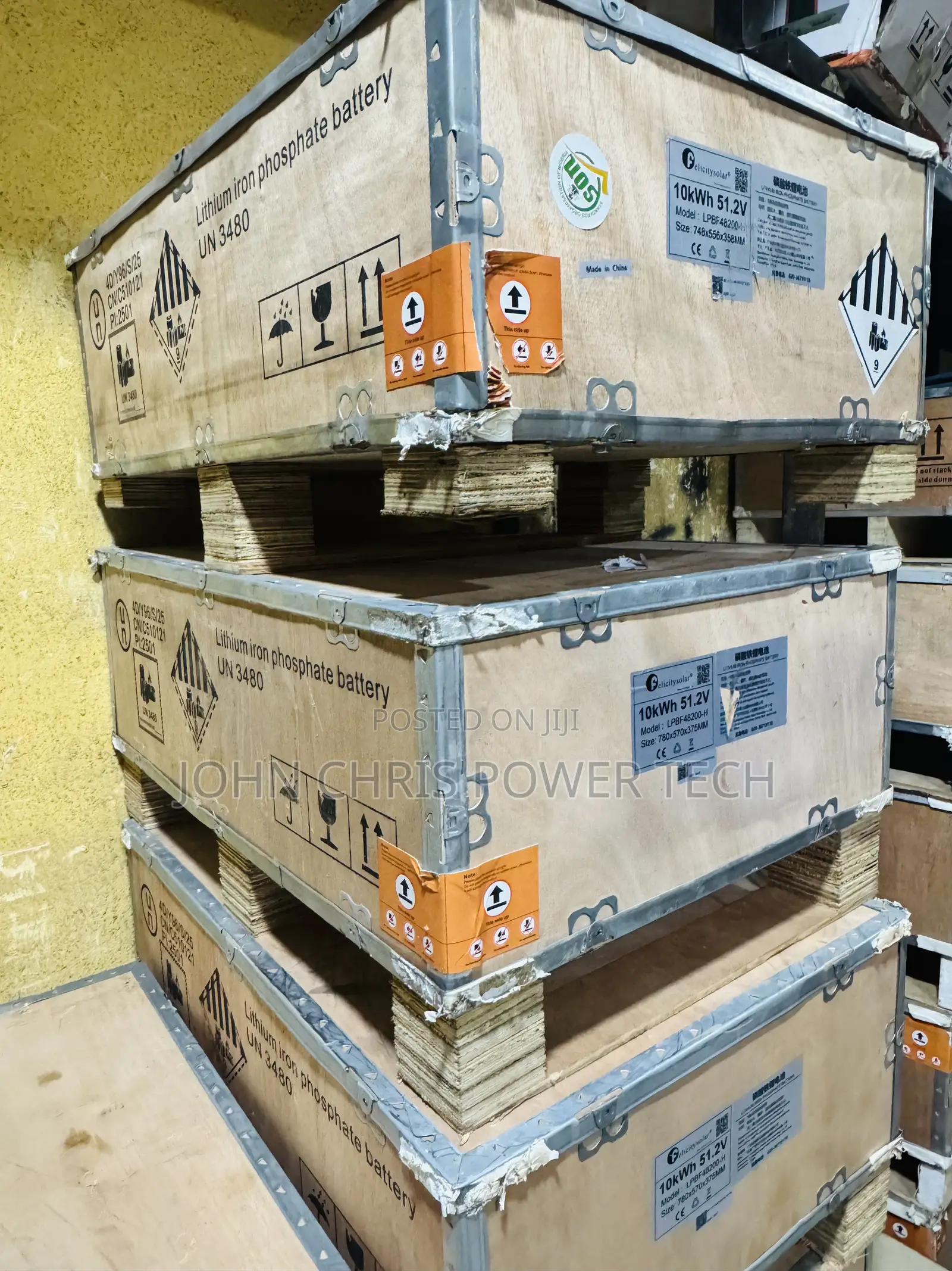 10kwh 51.2v Felicity Lithium Battery