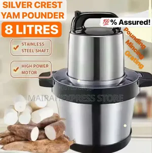 4500watt Silver Crest 8l Yam Pounder Food Processor