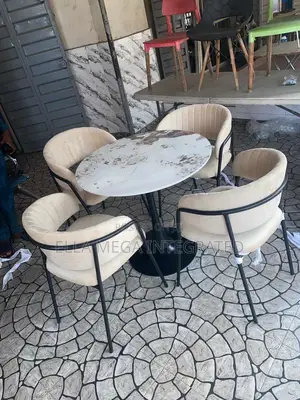 Marble Top Dining Set