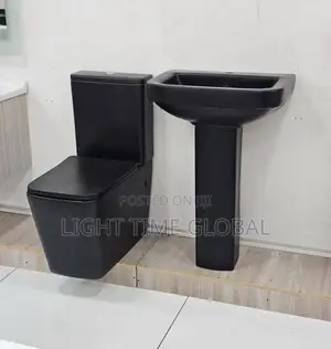 England Black Wc Set