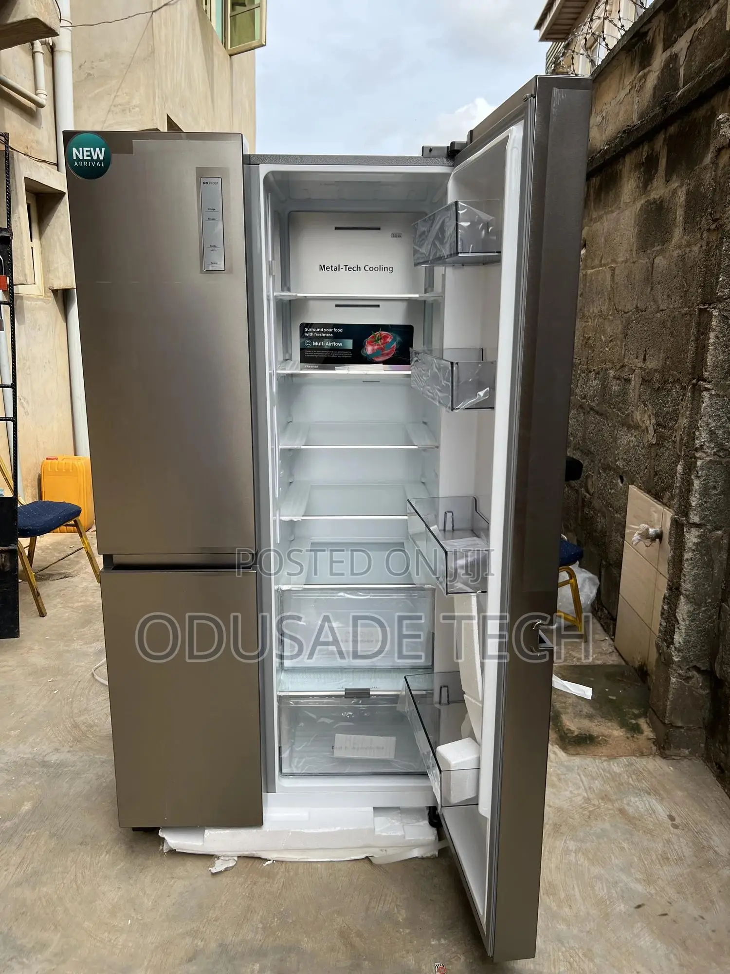 634l Hisense Rs87ws Side-by-Side Refrigerator Online