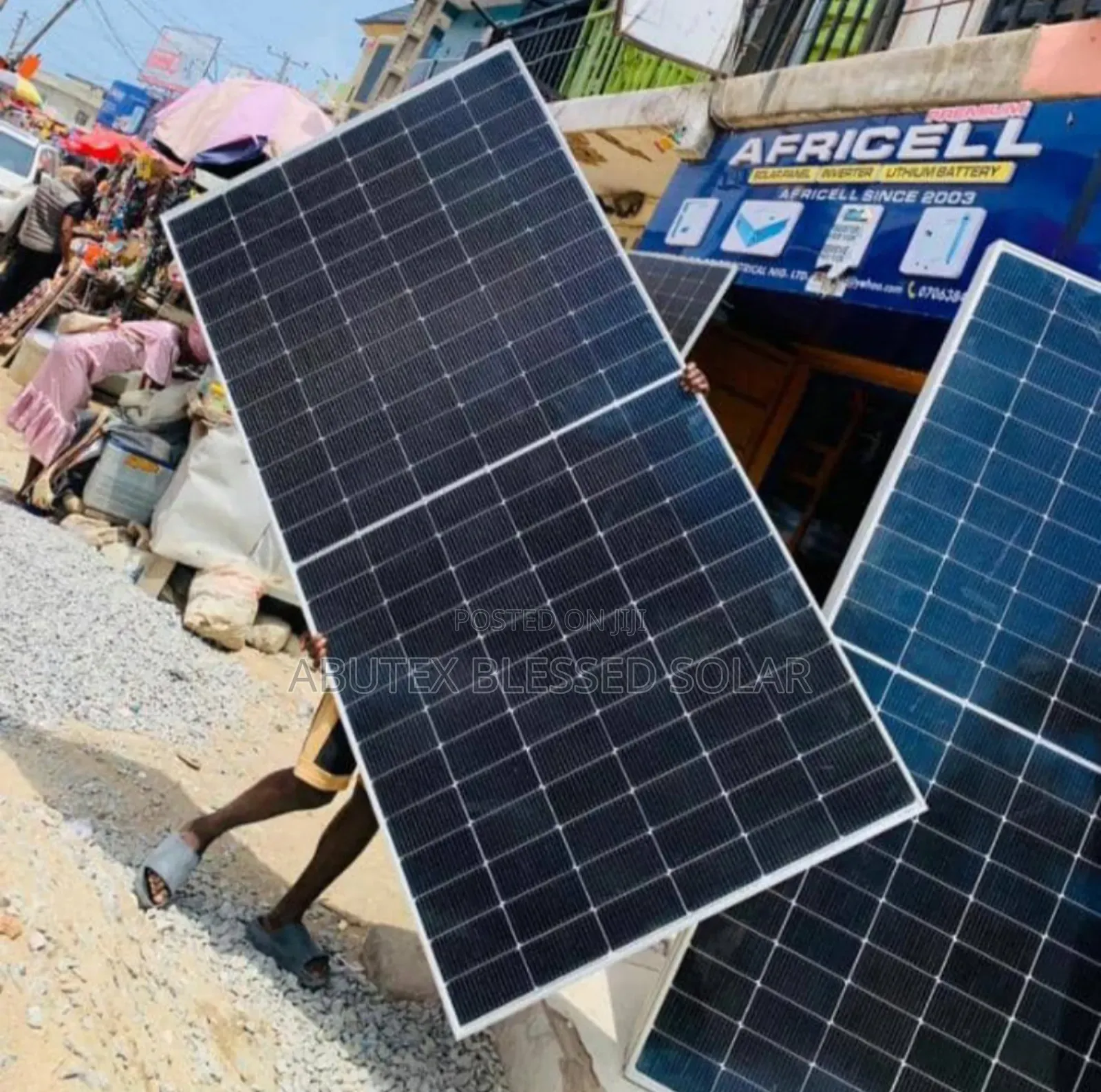 600watt Jinko Solar Panel Half Cut