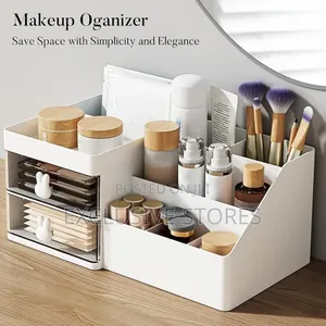 Double Drawer Make Up Organizer
