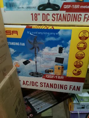 Qasa18 Inches Standing Fan Tested and Trusted