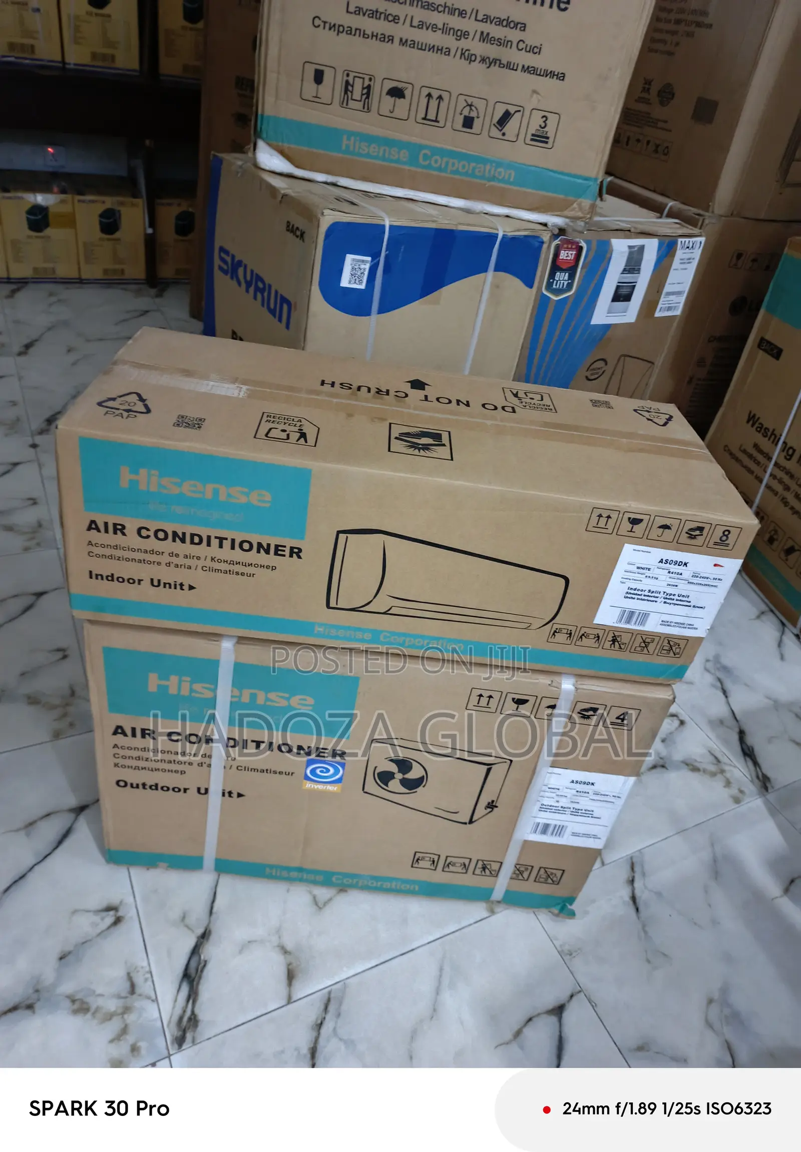 High-Performance Slpit System AC - Hisense 1hp - As09dk