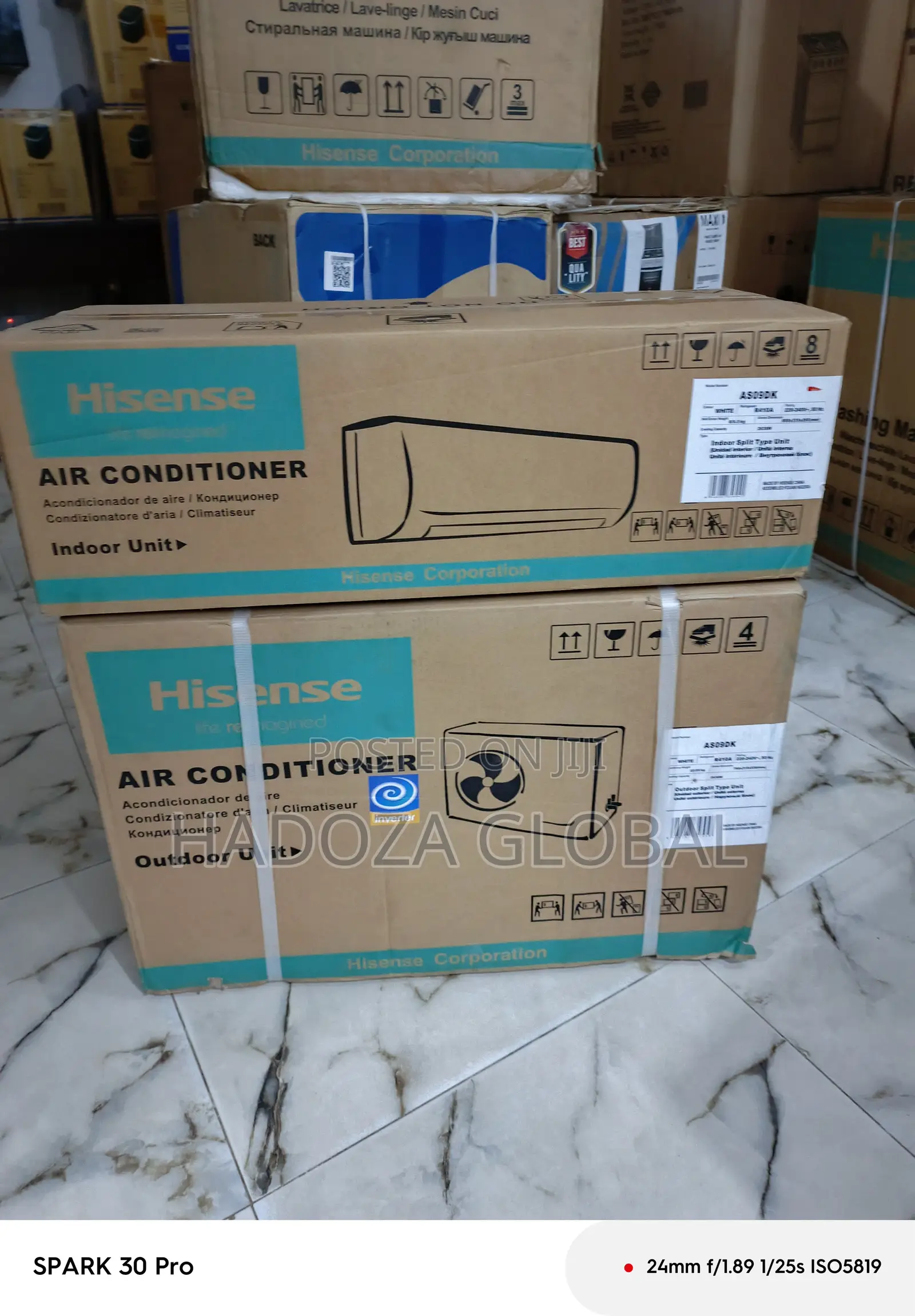 Wall-mounted 1hp Hisense Ac